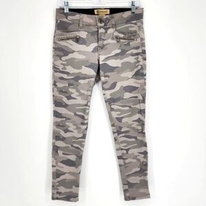 Democracy "Ab"technology Camo Skinny Ankle Jean Pant Gray 4